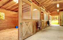 Castell Y Bwch stable construction leads